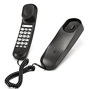 コード付き電話、固定電話ミニ電話、HDコールICチップを使用、ホテル、オフ(未使用の新古品)の通販は
