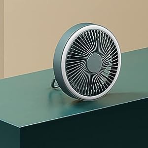 ポータブルキャンプファン USB充電式ファンワイヤレスリモートコントロール(未使用の新古品)の通販は