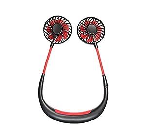ネックハンギングファン、ネックファン、ポータブルネックファン、360°調 (未使用の新古品)の通販は