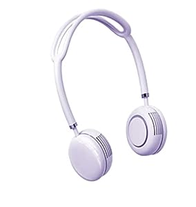 ポータブルネックファン ミニハンギングネックファンポータブル USB充電小 (中古品)の通販は