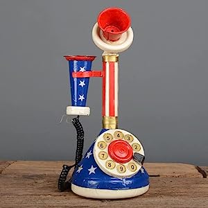 英国式の燭台電話の装飾、ホームオフィスデスク用の1897年のアンティークロ(未使用の新古品)の通販は