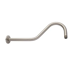 Signature Hardware ビクトリア朝風 17インチ 壁掛けシャワーアームとフラ (未使用の新古品)の通販は