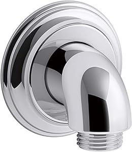 Kohler 22173-CP Bancroft ウォールマウント用品 エルボ 光沢クロム(未使用の新古品)の通販は