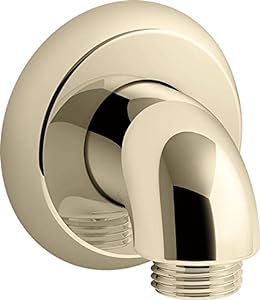 Kohler K-22174-AF Forte 壁取り付け用サプライエルボ、鮮やかなフレンチゴ(中古品)の通販は
