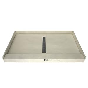 Redi ベースシャワーパン 48" W x 36" D T3648C-SCDNBVZ 1(未使用の新古品)の通販は