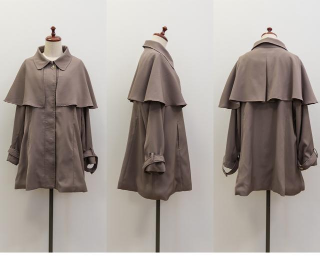 大きいサイズ/レディース/LL/3L/4L/CLETTEオリジナル☆ケープカラー