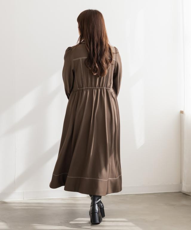 大きいサイズ/レディース/LL/3L/4L/CLETTEオリジナル配色ステッチ