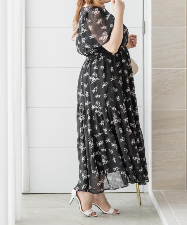 大きいサイズ/レディース/LL/3L/4L/CLETTEオリジナル☆フレア袖