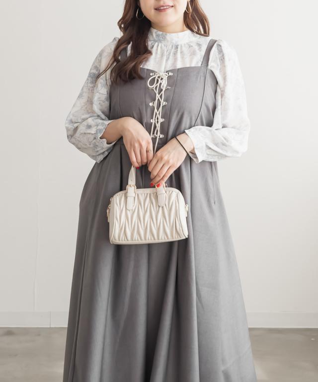 大きいサイズ/レディース/LL/3L/4L/CLETTEオリジナルレースアップ