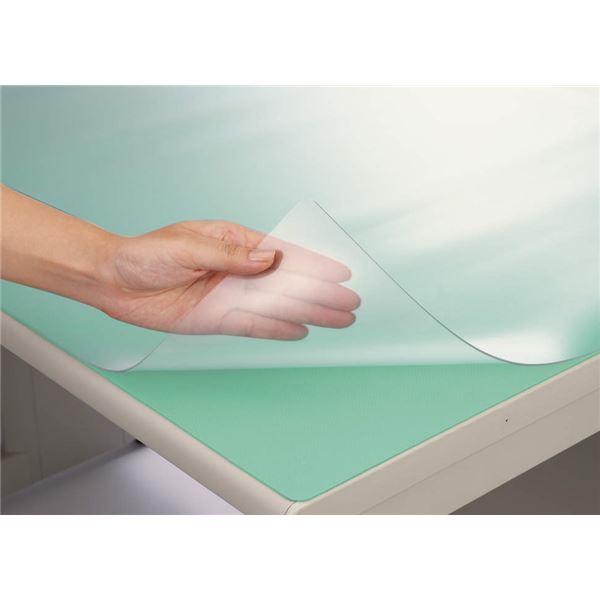 デスクマット 再生塩ビ（下敷付） No.147-PRM〔代引不可〕の通販は