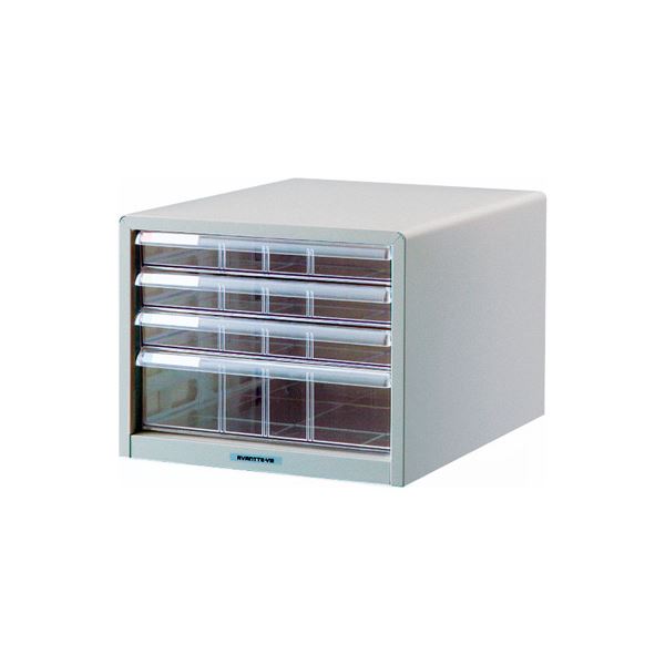 ナカバヤシ アバンテV2 レターケース B4 浅3・深1段 BL-44 ニューグレー〔代引不可〕の通販は