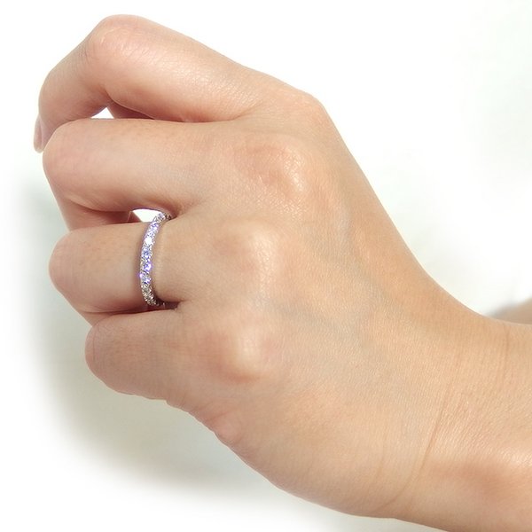 ダイヤモンド リング ハーフエタニティ 0.5ct 8号 プラチナ Pt900 