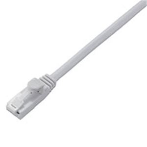 CAT6対応 爪折れ防止 LANケーブル 20m／簡易パッケージ仕様（ホワイト）〔代引不可〕の通販は 10,830円