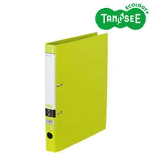 （まとめ）Dリングファイル A4-S 背幅37mm ライトグリーン 10冊〔代引不可〕の通販は 7,750円