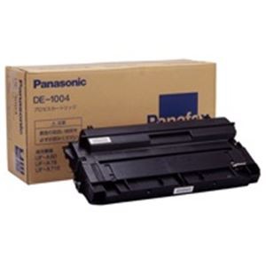 Panasonic パナソニック FAX/ファクシミリ用トナーカートリッジ 純正 〔DE1004〕〔代引不可〕