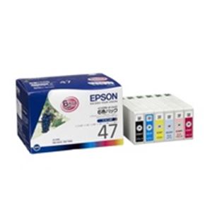 EPSON エプソン インクカートリッジ 純正 〔IC6CL47〕 6色パック(ブラック・シアン・マゼンタ・イエロー・ライトシアン・ライトマゼンタ)〔代引不可〕の通販は 12,850円