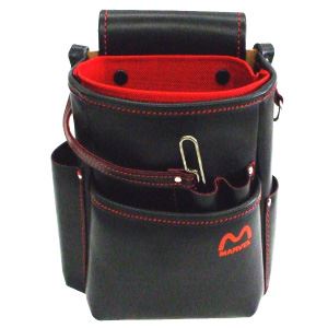 電工ポケット WAIST GEAR 〔腰袋ハイクオリティ〕 レッド（赤） マーベル MDP-210HR〔代引不可〕の通販は
