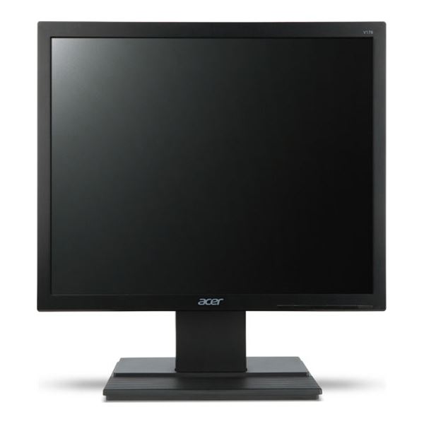 Acer 17型スクエア液晶ディスプレイ（非光沢／1280x1024／250cd／100000000：1／5ms／ホワイト／ミニD-Sub 15ピン） V176Lwmf Acer 17型スクエア液晶ディスプレイ（非光沢／1280x1024／250cd