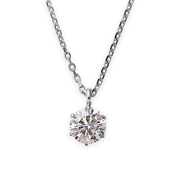 にゃおJG279★高級 ダイヤモンド0.4ct K18WG ネックレス鑑付 にゃお様専用JG279☆高級 ダイヤモンド0.4ct K18WG ネックレス鑑付