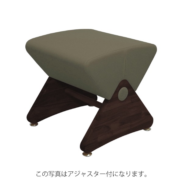 デザイナーズスツール キャスター付き ダーク（布：グレー／ナイロン）〔Ｍｏｎａ．Ｄｅｅ〕モナディー ＷＡＳ０１ＳＣ(代引不可) デザイナーズスツール キャスター付き クリア（布：レッド／ナイロン