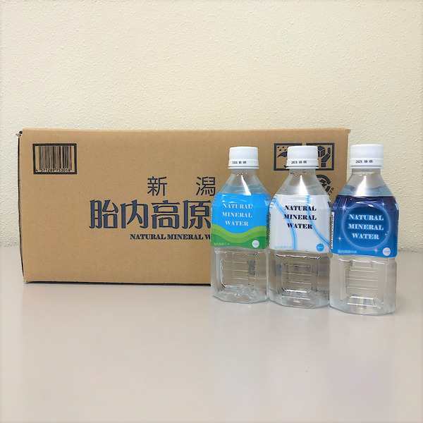 〔まとめ買い〕新潟 胎内高原の天然水 350ml×240本(24本×10ケース) ミネラルウォーター〔代引不可〕