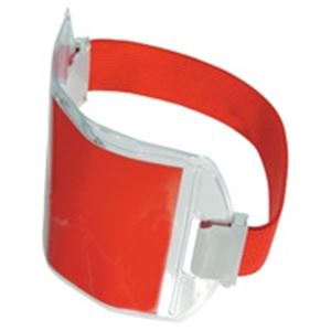 (業務用20セット)友屋 アームパス(名札入れ/腕章) 30544 レッド〔代引不可〕の通販は 6,364円