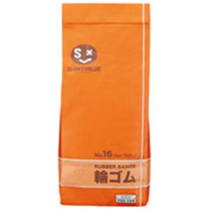 （まとめ）ジョインテックス 輪ゴムNo.16 500g B107J〔×10セット〕〔代引不可〕の通販は