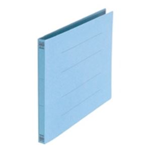 (業務用5セット) プラス フラットファイル/紙バインダー 〔A4/2穴 10冊入り〕 ヨコ型 No.022N ロイヤルブルー(青)〔代引不可〕の通販は