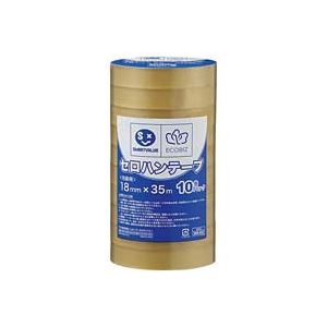（まとめ）ジョインテックス セロハンテープ18mm×35m10巻 B639J 〔×5セット〕〔代引不可〕の通販は 8,438円