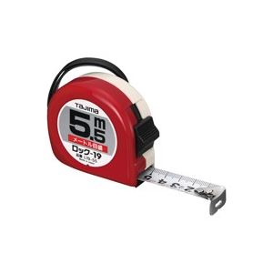 （まとめ）TJMデザイン ロック式巻尺 L19-55BL 5.5m〔×2セット〕〔代引不可〕の通販は