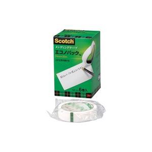 （まとめ）スリーエム 3M メンディングテープ MP-24 24mm×30m 6巻〔×2セット〕〔代引不可〕の通販は