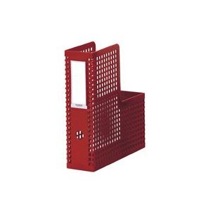 （まとめ）セキセイ シスボックス SBX-85 A4S 赤〔×5セット〕〔代引不可〕の通販は 6,346円