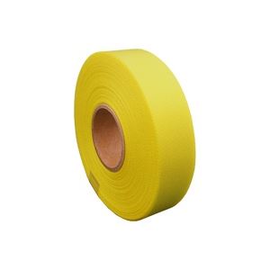 （まとめ）ジョインテックス カラーリボン黄 12mm*25m B812J-YL〔×20セット〕〔代引不可〕
