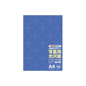 （まとめ）ジョインテックス 写真用光沢紙A4 100枚 A029J〔×2セット〕〔代引不可〕