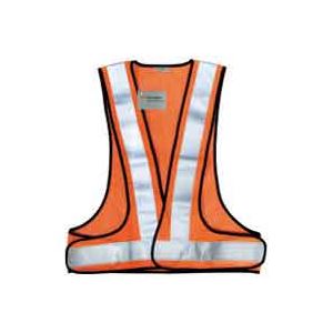（まとめ）スリーエム 3M 高視認性反射ベストSVP-02R レッドオレンジ 〔×6セット〕〔代引不可〕の通販は