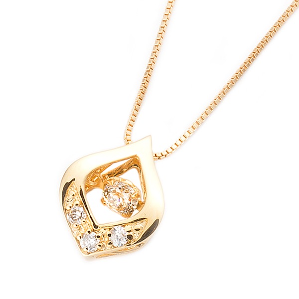 ダンシングストーン ネックレス ダイヤモンド 一粒 ゴールド 0.3カラット 鑑定書付 0.32ct Dカラー VS2クラス 3EXカット GIA 揺れる ダイヤモンド ネックレス 一粒 K18YG 18金 イエローゴールド ダイヤ 0.1ct ダンシングストーンネックレス レディース  ハート＆キューピッド H＆C ハート 正規品 鑑別カード付き | FOREST OF THE JEWELRY