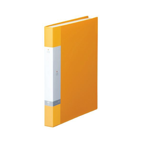 （まとめ） リヒトラブ リクエスト・クリヤーブック A4判タテ型（40ポケット） G3202-5 黄 1冊入 〔×5セット〕〔代引不可〕の通販は