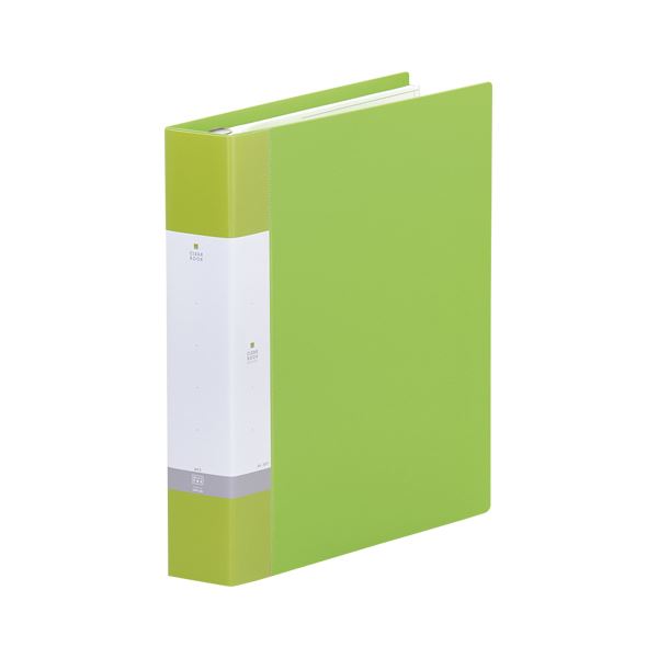 （まとめ） リヒトラブ リクエスト・クリヤーブック A4判タテ型（45ポケット）・30穴 G3806-6 黄緑 1冊入 〔×2セット〕〔代引不可〕の通販は 7,660円