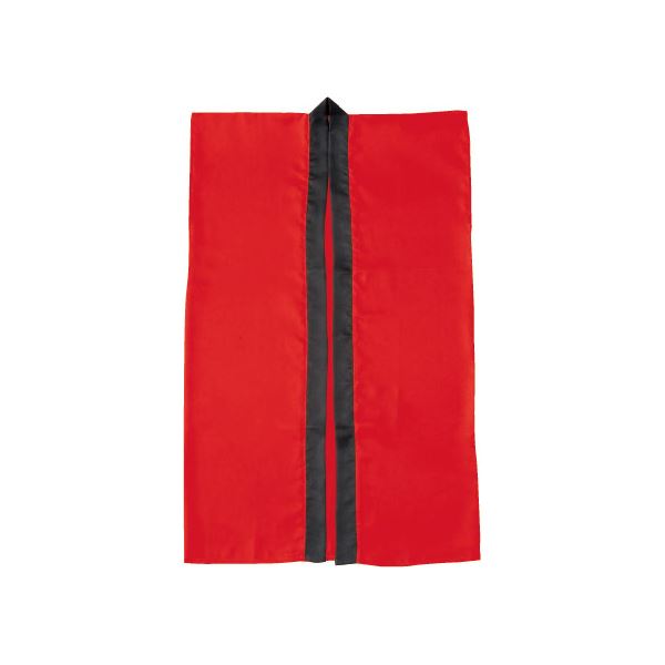 (まとめ)アーテック サテン製はっぴ/法被 〔Sサイズ〕 ロング丈 袖なし ハチマキ付き レッド(赤) 〔×40セット〕〔代引不可〕の通販は