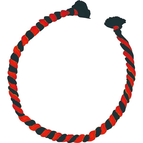 (まとめ)アーテック ねじりはちまき/鉢巻 〔中芯入り〕 φ11×全長950mm レッド(赤)×ブラック(黒) 〔×30セット〕〔代引不可〕の通販は