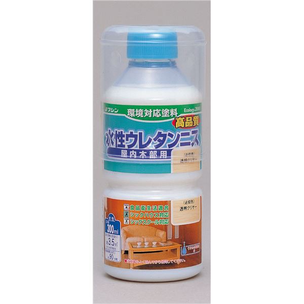 (まとめ)アーテック 水性ウレタンニス 透明クリアー 300ml 〔×5セット〕〔代引不可〕