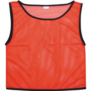 (まとめ)アーテック チームベスト/ビブス 〔小〕 無地 レッド(赤) 〔×15セット〕〔代引不可〕の通販は