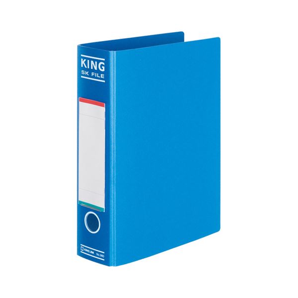 （まとめ） キングジム SKファイル A4タテ 500枚収容 背幅75mm 青 980 1冊 〔×5セット〕〔代引不可〕の通販は 7,380円