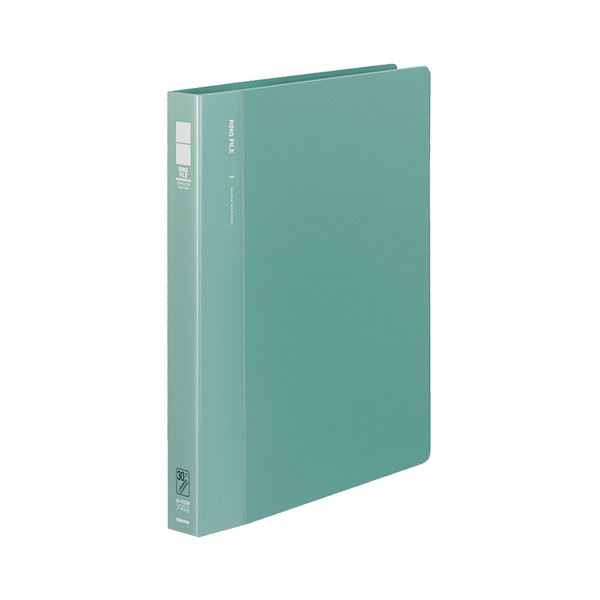 (まとめ) コクヨ リングファイル 発泡PP表紙 A4タテ 30穴 170枚収容 背幅33mm 緑 フ-F470G 1冊 〔×5セット〕〔代引不可〕