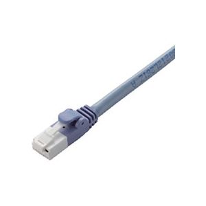 （まとめ） エレコム Cat6対応ツメ折れ防止LANケーブル ブルー 5m LD-GPT／BU5／RS 1本 〔×5セット〕〔代引不可〕の通販は