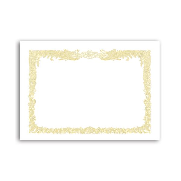 （まとめ） タカ印 OA賞状用紙 白 A3 タテ書用 10-1080 1冊（10枚） 〔×5セット〕〔代引不可〕