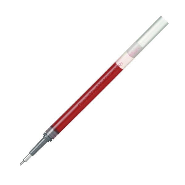 (まとめ) ぺんてる ゲルインクボールペン替芯 0.5mm 赤 エナージェルシリーズ用 XLRN5-B 1セット(10本) 〔×5セット〕〔代引不可〕の通販は