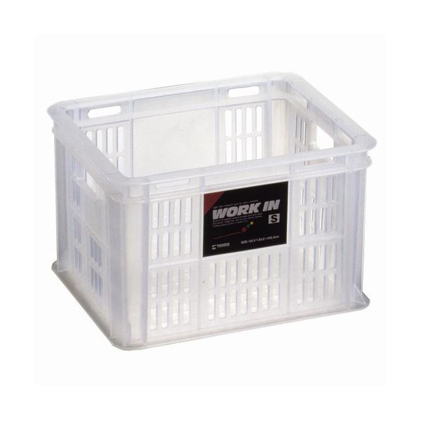 (まとめ) 天馬 ワーク・イン S W252×D202×H156mm クリア 1個 〔×5セット〕〔代引不可〕の通販は 7,570円