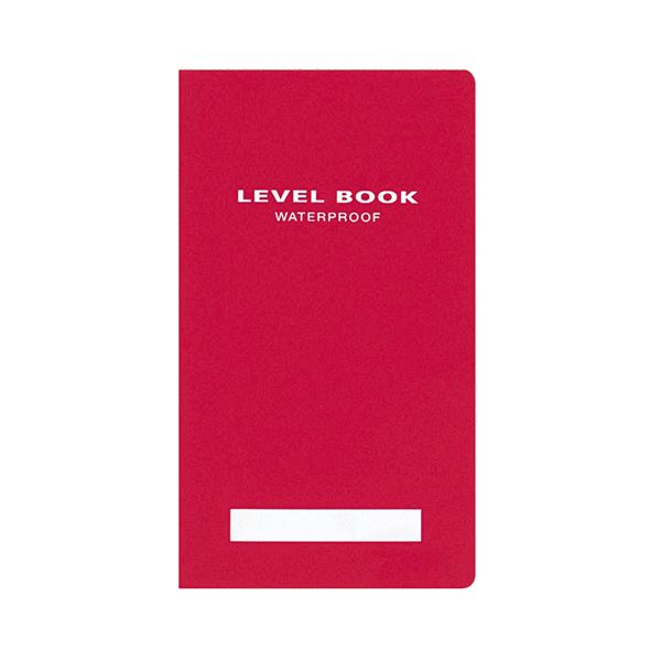 （まとめ） コクヨ 測量野帳（ブライトカラー） 耐水・PP表紙 レベル 30枚 赤 セ-Y31R 1セット（10冊） 〔×2セット〕〔代引不可〕の通販は