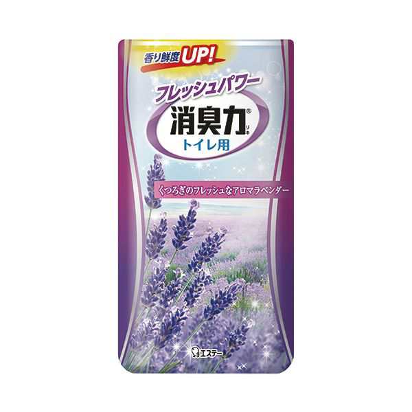 (まとめ) エステー トイレの消臭力 ラベンダー 400ml 1セット(3個) 〔×5セット〕〔代引不可〕の通販は